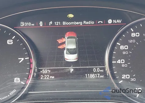 2012 Audi A8 L 4.2 from USA, damaged, VIN WAURVAFD5CN022119